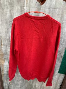 Red vintage Chaps orignal Sweater