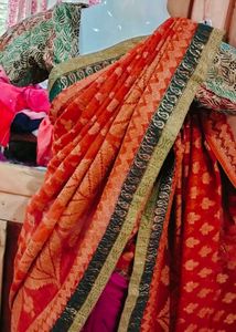 Saree ❤️with Blouse