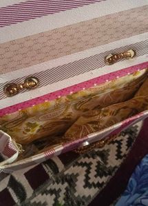 Striped Shoulder Bag