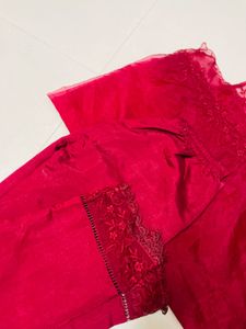 Elegant Maroon Kurta Pant Set