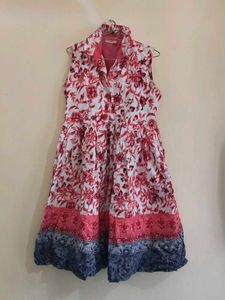 Floral Print Frock/Dress