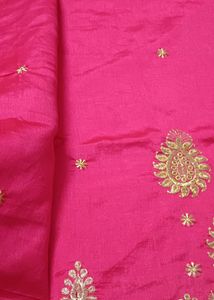 92)Gorgeous Rust Colour Saree