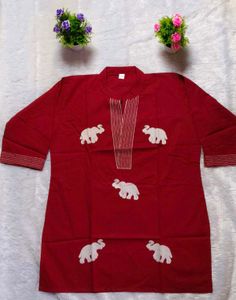 Red Elephant Tunic