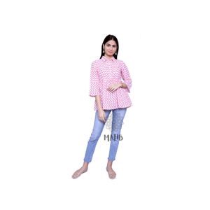 Short Pink Colour Kurti