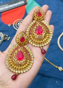 Hoop Jhumka Earrings