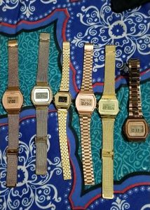 Casio Vintage Rose Gold-Toned Watch