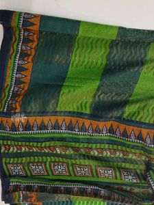 Green Colour Saree