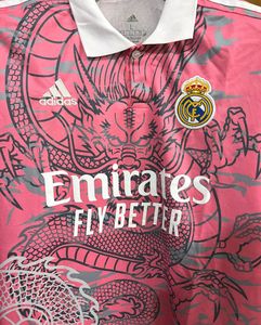 ADIDAS REAL MADRID PINK DRAGON JERSEY SIZE L