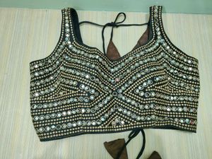 Stunning Bronze Indian Gown