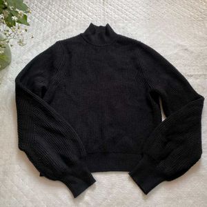 Zara Black Top Sweater