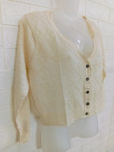 Net Crop Tops