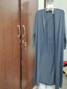 Gray Shrug Long Length