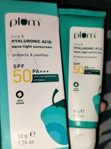 Plum Cica & Hyaluronic Sunscreen