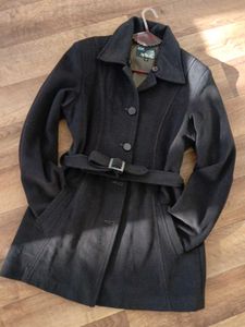 Deep Brown Peacoat