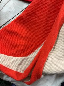 Colorblock Turtleneck Sweater