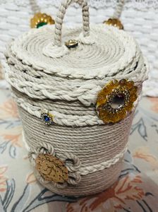 Rope Storage Box with Lid
