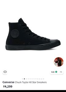 Converse All Star Black High Top For Men
