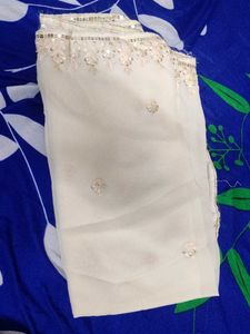 Embroidered Kurta Palazzo With Dupatta