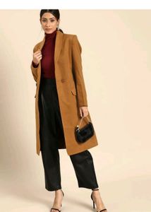 Elegant Brown Trench Coat