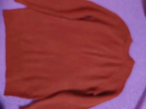 Rust Colored Sweater