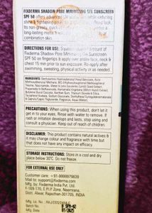 Fixderma Shadow Sunscreen SPF 50