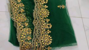 Luxurious velvet gown