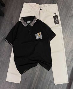 Trendy Black Polo T-Shirt