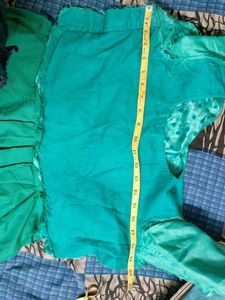 Teal Ethnic Gown