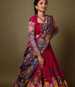 Kalamkari Lehanga