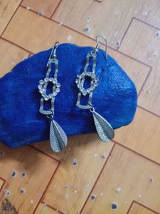 Silver Drop Earrings