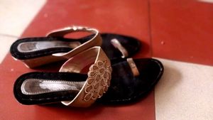 Embellished Slip-On Heels