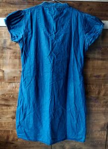 Blue Denim Kurta