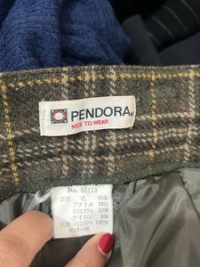 Plaid Cropped Trousers