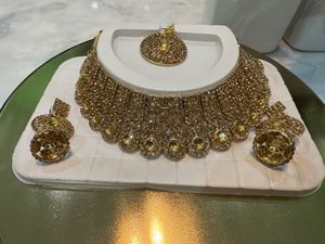 Golden Colour Jewelry Set