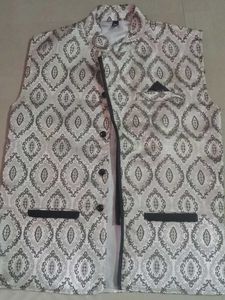 Patterned Formal Vest