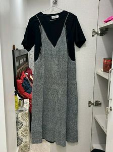 Black Korean Glittery Dress