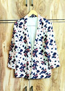 Floral Print Blazer size-36