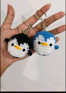 Crochet Penguin Keychains 🐧