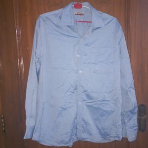 Wills Company Full Sleeve Light Blue Colour Shirt