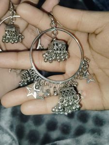 Oxidised Jhumka(Ear-ring)