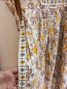 Floral Embroidered Dress