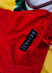 Red Bodycon Dress 👗