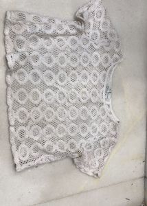 Crochet Knit Top