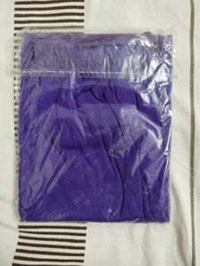 Purple Viscose Lycra Leggings