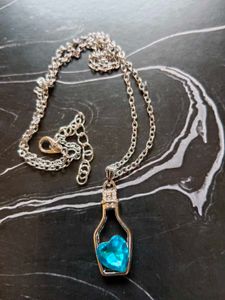 Blue heart Pendant