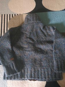 Kids Woolen Zipper