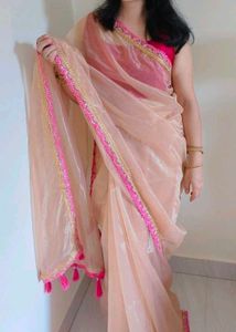 Yashika Women&#39;s New Bollywood Soft Tissue Silk Sar