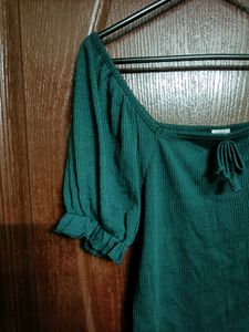 Balloon Sleeve Top
