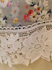 Nice Lacy Floral Kurta
