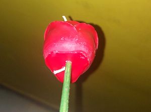 Rose Flower Candle(small)